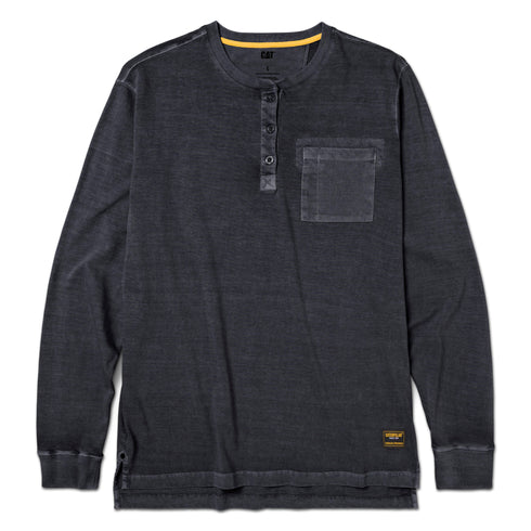Pigment Dyed L/S Henley