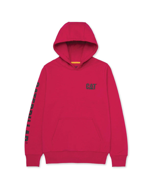 Sudadera con capucha y bandera de marca registrada para mujer
