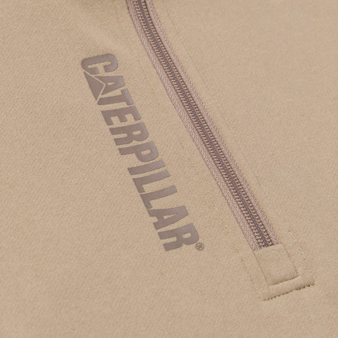 Sudadera de peso medio con cremallera de un cuarto
