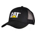 Classic Black Mesh Cap w/Flag on Back