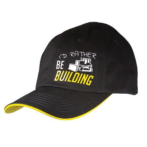I'd Rather Be Building Cap