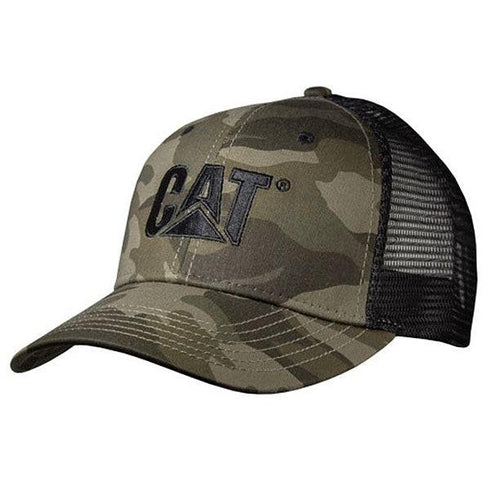 Gorra de camuflaje Disguise con malla negra