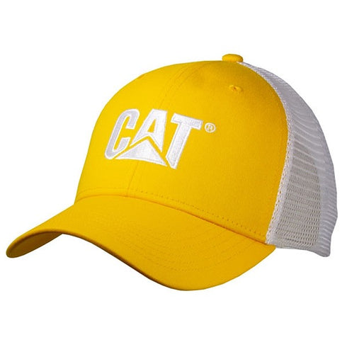 Yellow Cap w/White Logo
