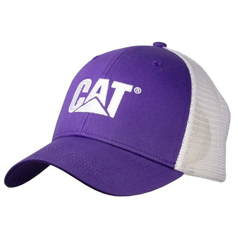 Purple Cap w/White Logo