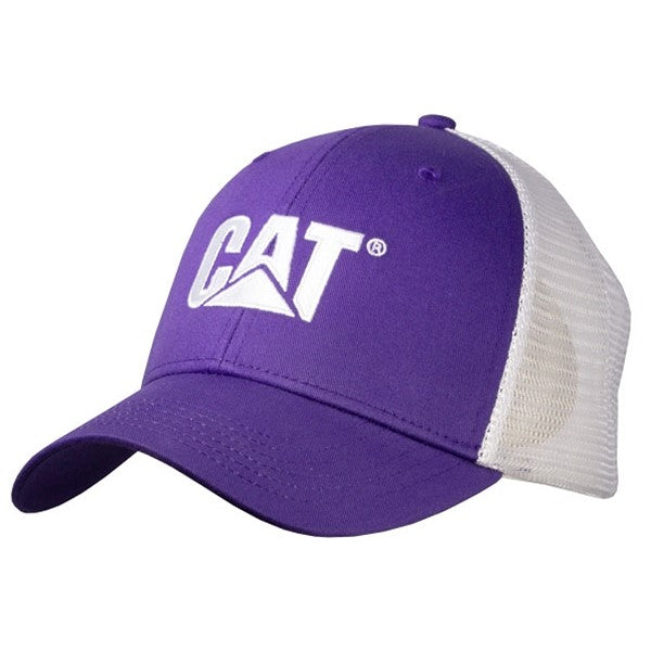 Purple Cap w/White Logo