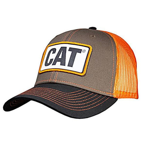Bold Patch Cap w/Orange Mesh