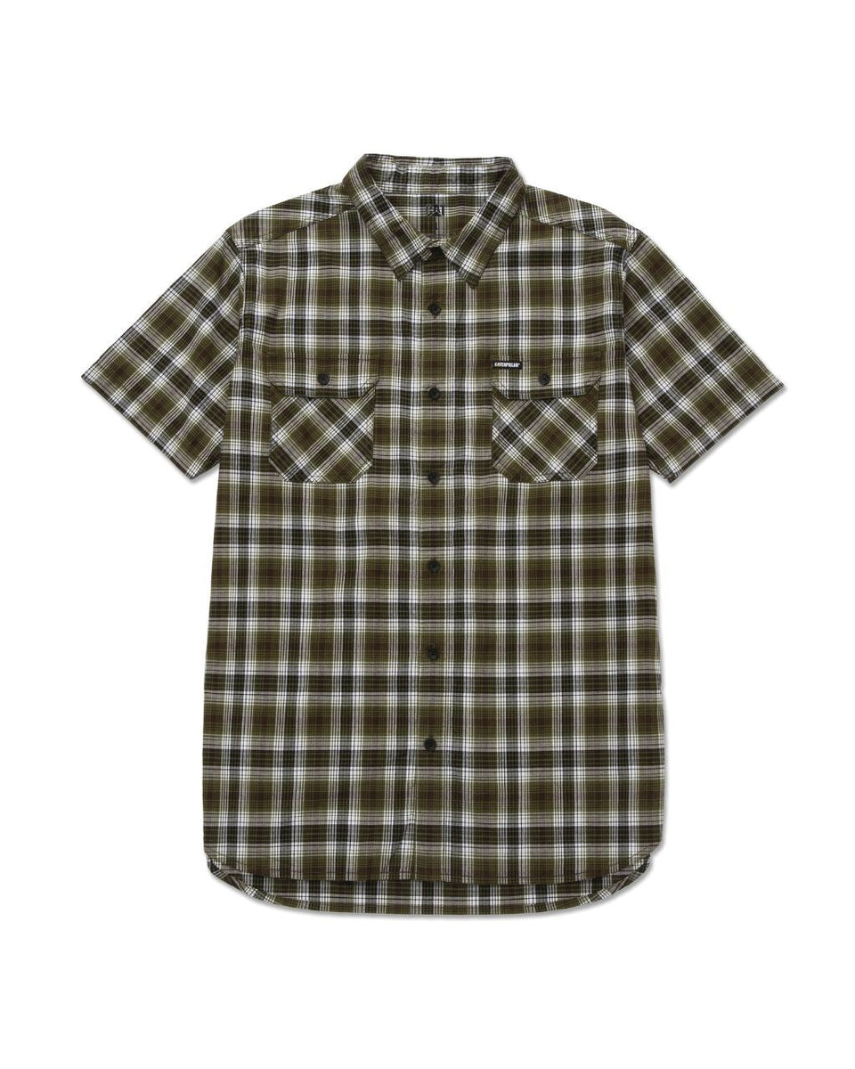 Plaid S/S Work Shirt – shopcaterpillar.com