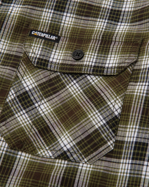 Plaid S/S Work Shirt