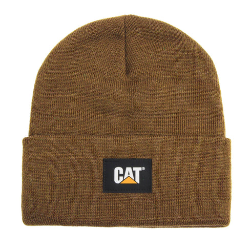 Gorro con puños de etiqueta