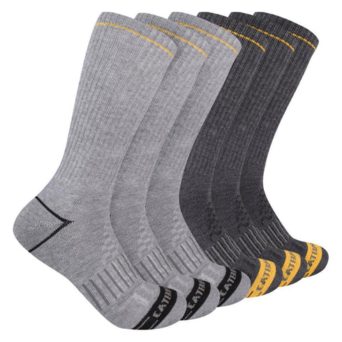 6 Pack Advanced 1/2 Cushion Crew Sock