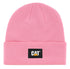 Gorro con puños de etiqueta