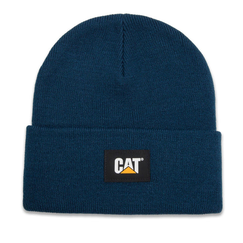 Gorro con puños de etiqueta