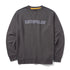 Sudadera de cuello redondo de peso medio