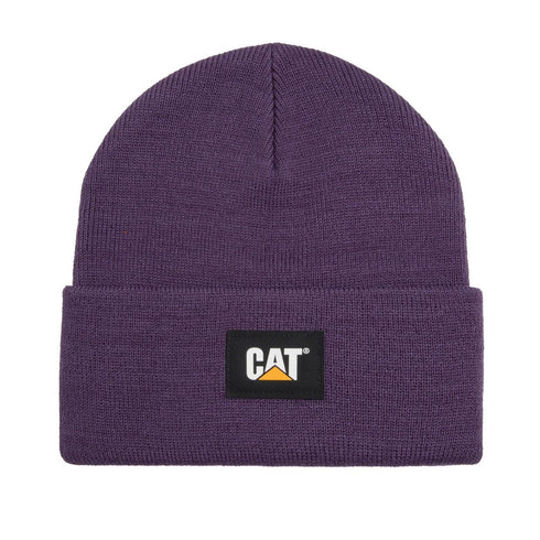 Gorro con puños de etiqueta
