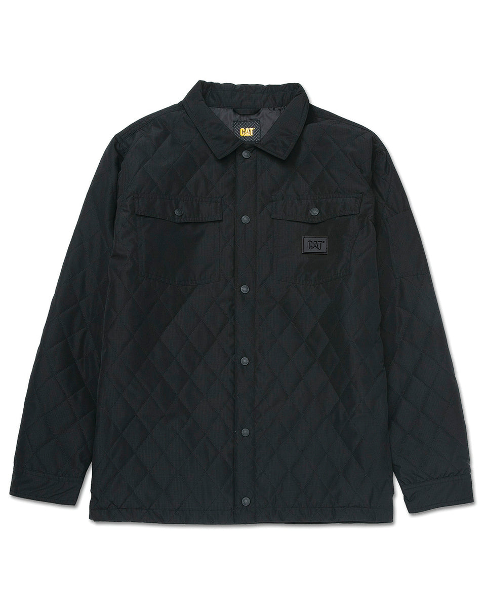 Quilted Ripstop Shirt Jacket – shopcaterpillar.com