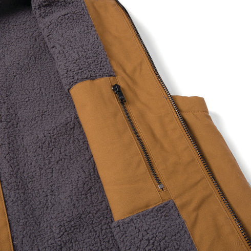 Chaleco con forro de sherpa