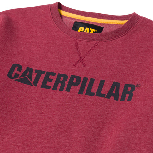 Sudadera de cuello redondo de peso medio