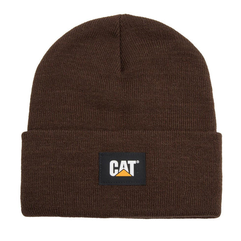 Gorro con puños de etiqueta