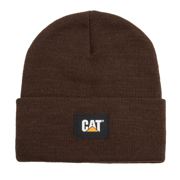 Gorro con puños de etiqueta