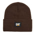 Gorro con puños de etiqueta