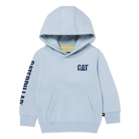 Sudadera con capucha y pancarta de marca registrada para niños