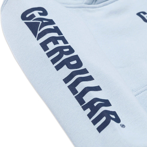 Sudadera con capucha y pancarta de marca registrada para niños