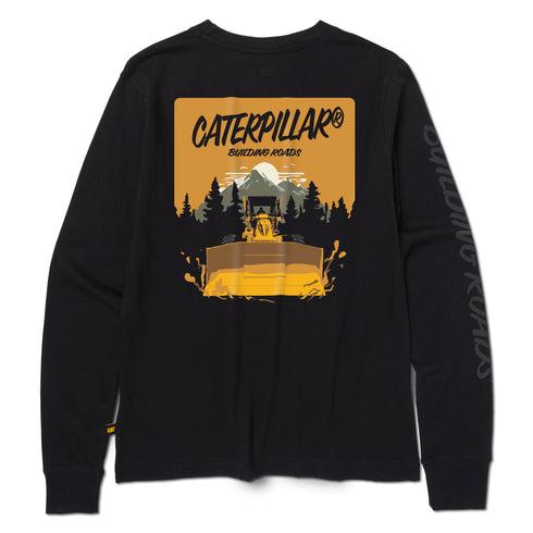 Building Roads L/S Graphic Tee