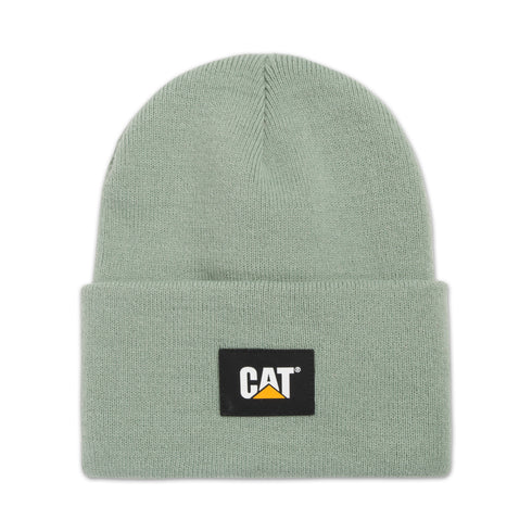 Gorro con puños de etiqueta
