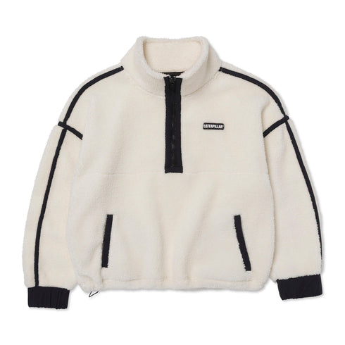 Women's Relaxed Half Zip Sherpa Fleece