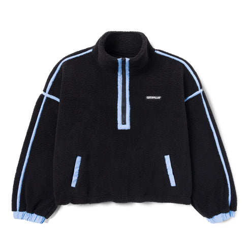 Women's Relaxed Half Zip Sherpa Fleece