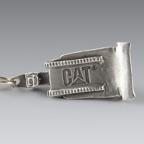 Track-Type Tractor Pewter Key Tag