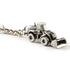Wheel Loader Pewter Key Tag