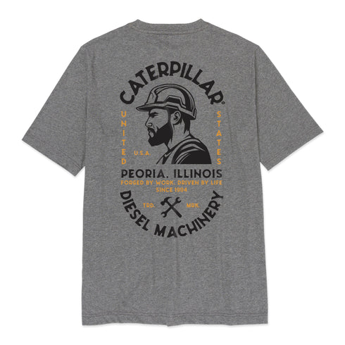 Tough Cut Powered Graphic Pocket Tee