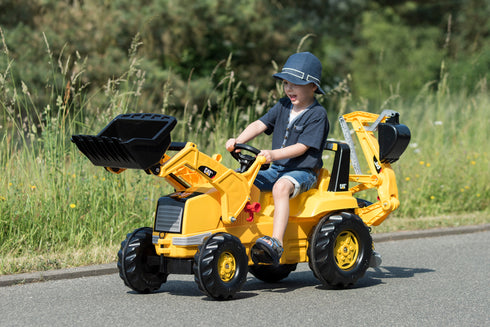 Cat® Ride-On Backhoe Tractor