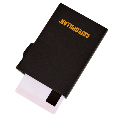 Boston Slide Up Wallet Black