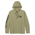 Camiseta de manga larga con capucha y estampado UPF