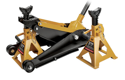 2 Ton Universal 1-Lift Jack with 3 Ton Jack Stands