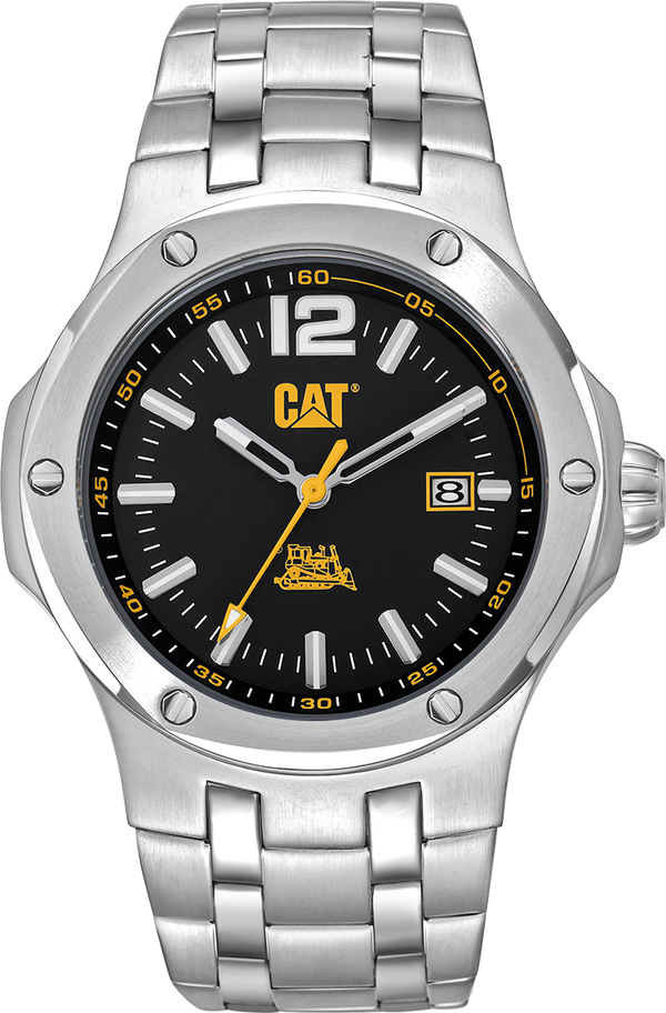 Navigo Watch Black Dial w/Stainless Steel Strap