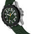 Steel Barricade Watch Green Dial w/Silicone Strap
