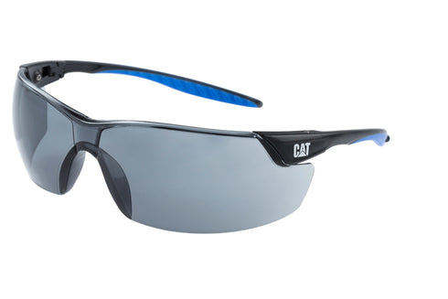 Rebel Safety Glasses Smoke Blue Frame