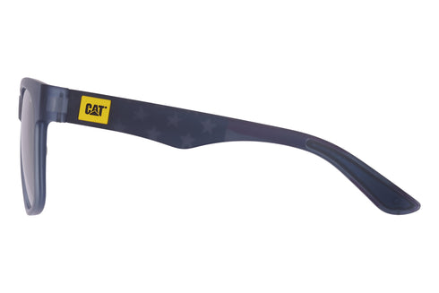 Gafas de sol Americana en azul marino mate con cristales y lentes ahumadas