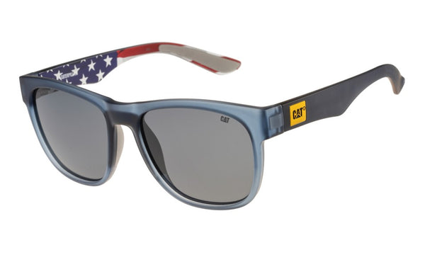 Americana Sunglasses Matte Navy Crystal w/Smoke Lens