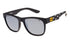 Americana Sunglasses Matte Black w/Silver Flash Lens