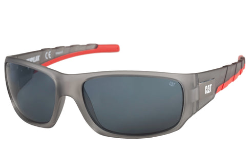 Coffer Sunglasses Matte Grey w/Smoke Lens