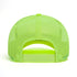 A high-visibility Yellow Trucker Hat with Neon Mesh