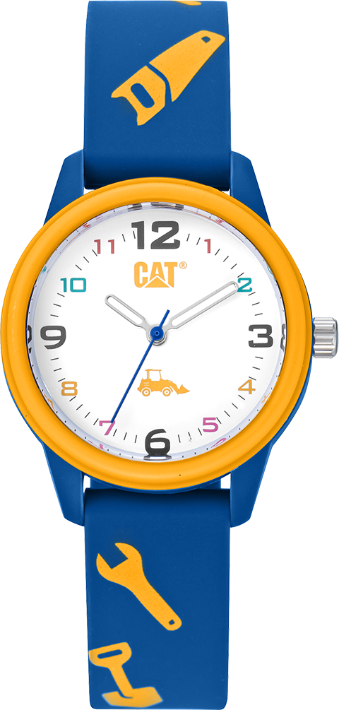 Kid Watch White Dial w/Blue Strap