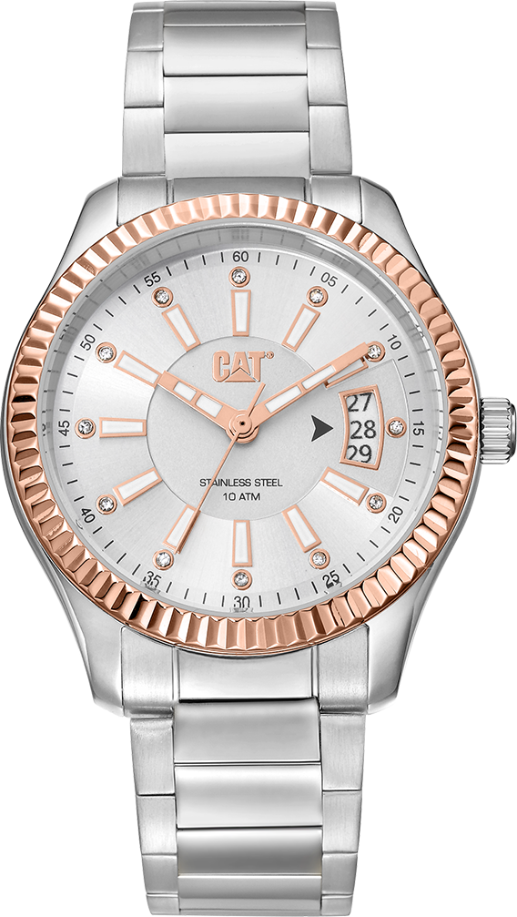Women's Ray Watch Silver Dial w/Stainless Steel Strap