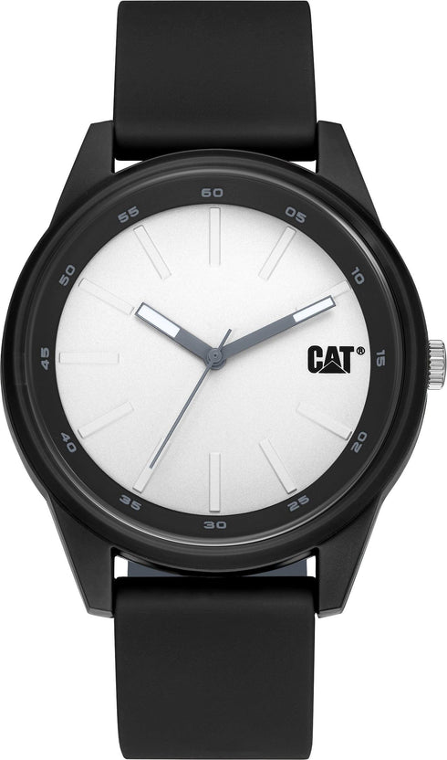 Reloj Insignia 1.2 con esfera negra y gris y correa de silicona