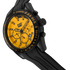 Oceania Multi Watch Yellow/Black Dial w/Silicone Strap