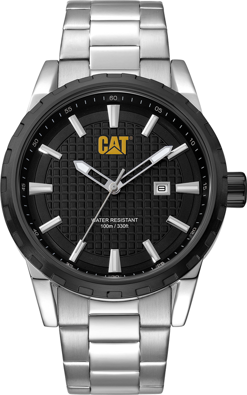 Architect Watch Black Dial w/Stainless Steel Strap